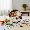 Border Collie Puppy-DIY Embroidery Kit with Pattern Cotton Threads Needles Hoop 29*29cm tapestrymarket