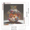 Diamond Painting-5D Full Round Drill Painted Vase(40*40 CM)