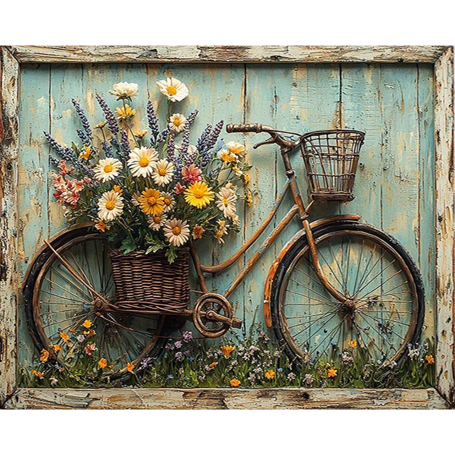 Vintage Bicycle - Paint by Numbers -30*40cm/40*50cm
