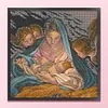 Angel'S Birth-14CT Stamped Cross Stitch 38*38cm/14.96*14.96in tapestrymarket