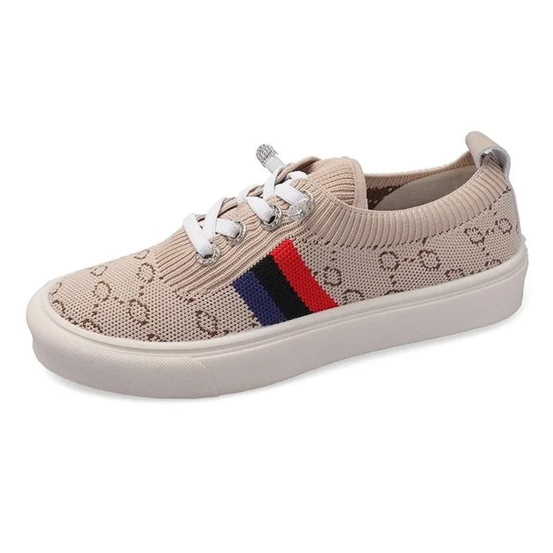 2021 Women's Casual Fashion Running Shoes for Breathable Platform Autumn Shoes  Ring White Low-top Tenis Shoe Zapatillas Hombre