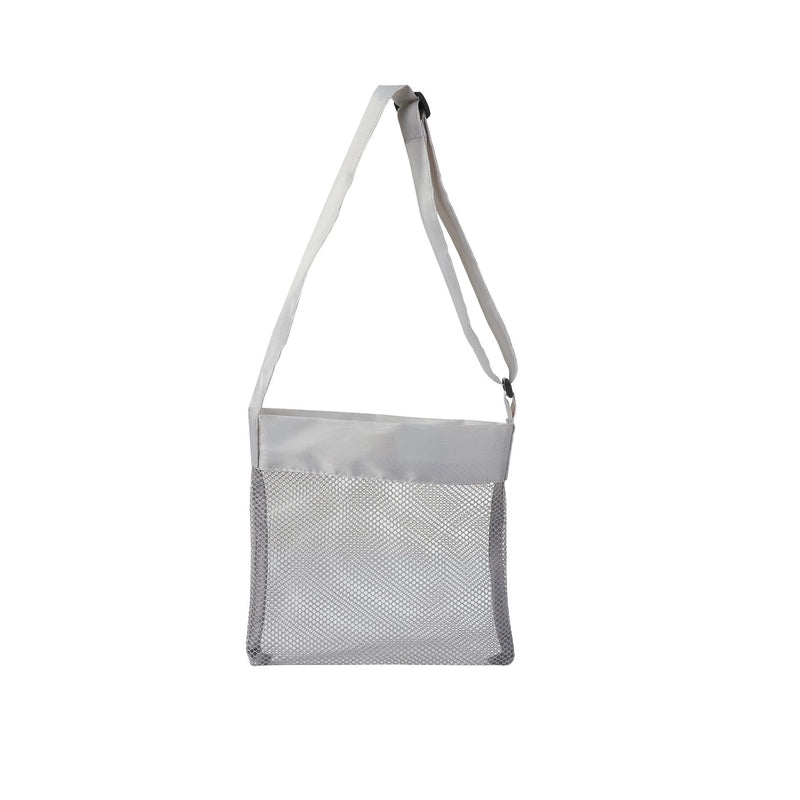 Vacation Solid Color Square Zipper Beach Bag