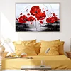 Poppy-11CT Stamped Cross Stitch 40*30cm/15.75*11.81in