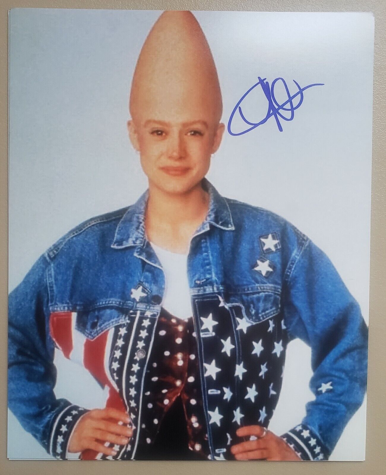 Michelle Burke autograph 8x10 Coneheads