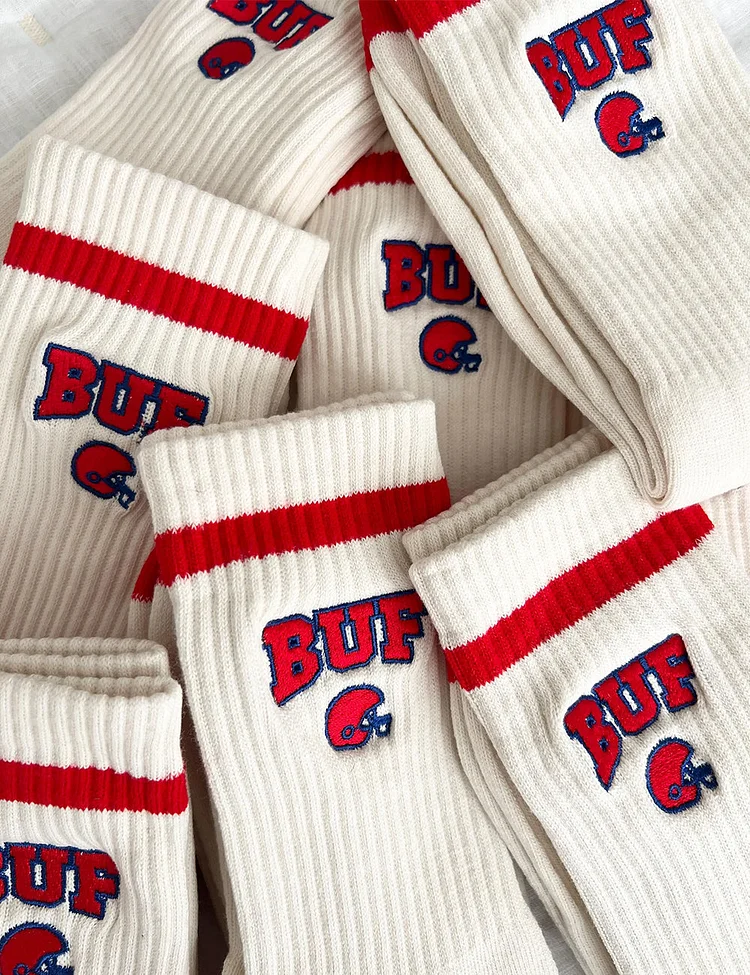 Buffalo Bills Football Socks
