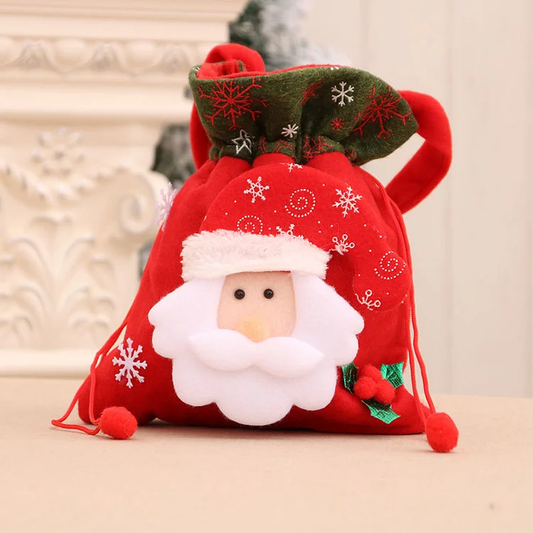 Lovely Doll Christmas Gift Bags - Style J | AvasHome