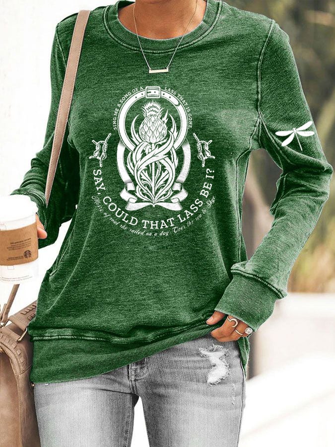 Women's Outlander printed sweatshirt