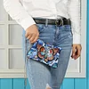 DIY butterfly shaped diamond painting one-shoulder chain lady bag