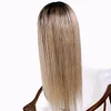 360 Lace Front Human Hair Wig Brown And Blond Highlight Wigs Brazilian Remy 360 Lace Frontal Wig Blonde Highlighted
