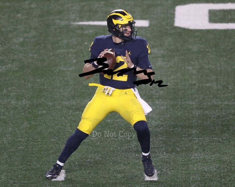 Cade Mcnamara Signed Photo Poster painting 8X10 rp Autographed Michigan Wolverines