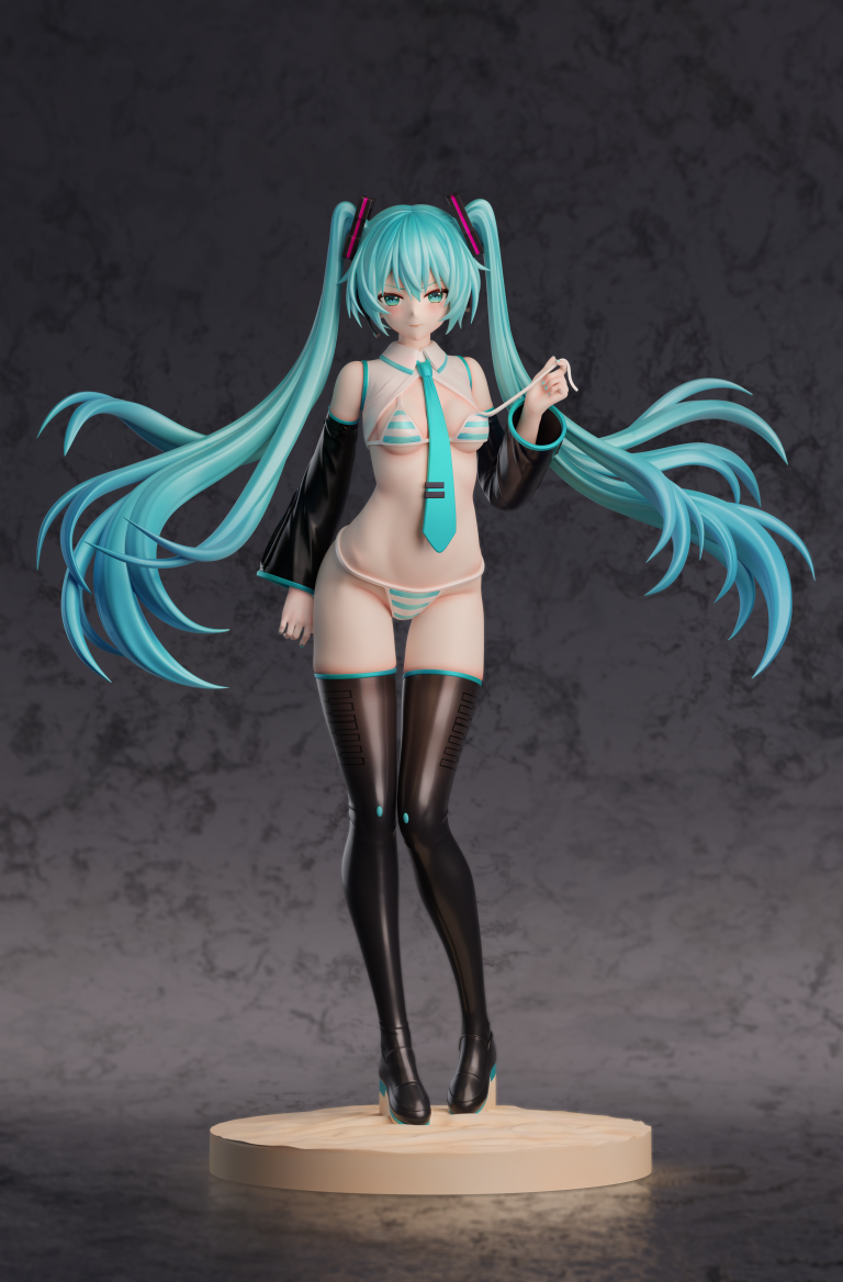 PRE-ORDER SC Studio - Hatsune Miku 1/6 Statue(GK) (Adult 18+)-