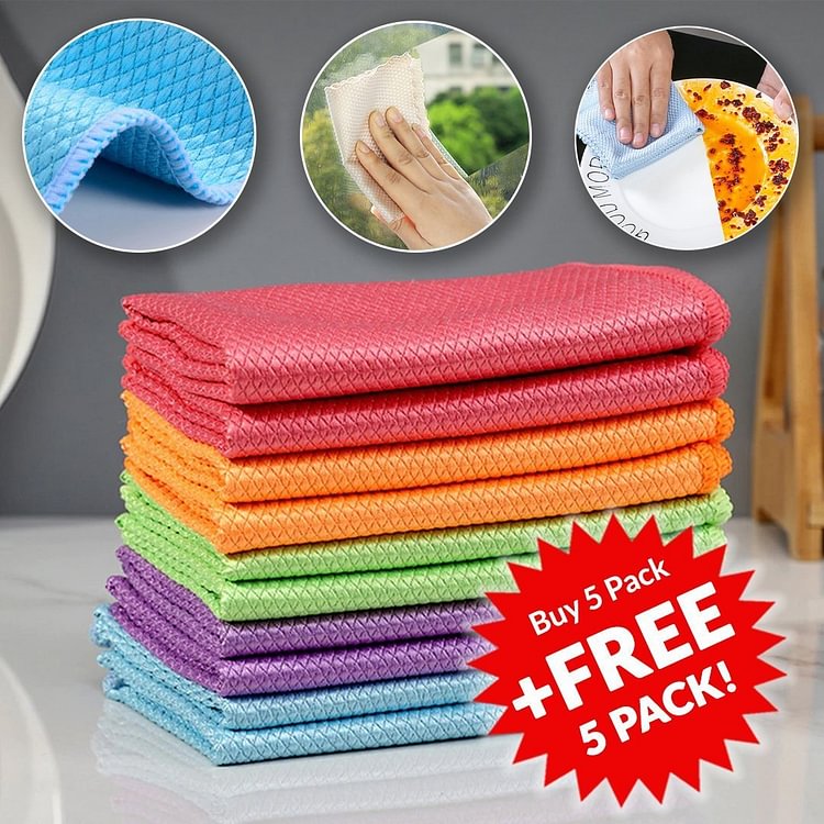 Streak Free Miracle Cleaning Cloths