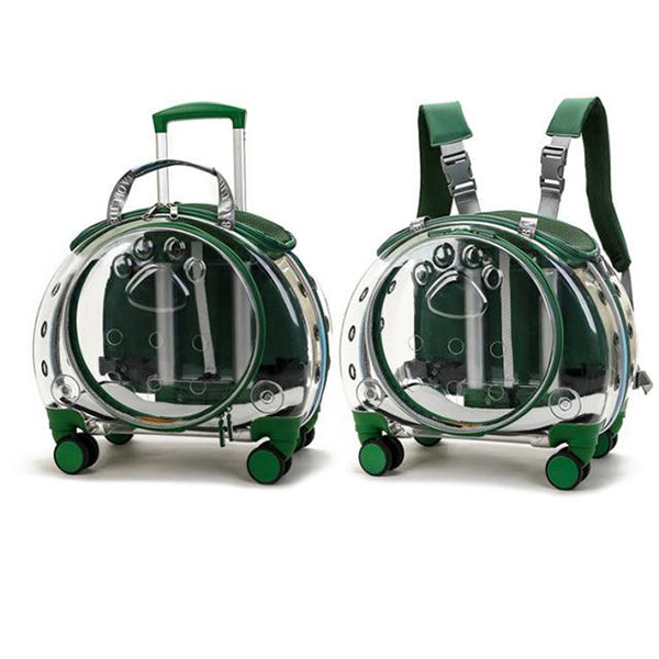 2 in 1 Travel Pet Trolley Backpack