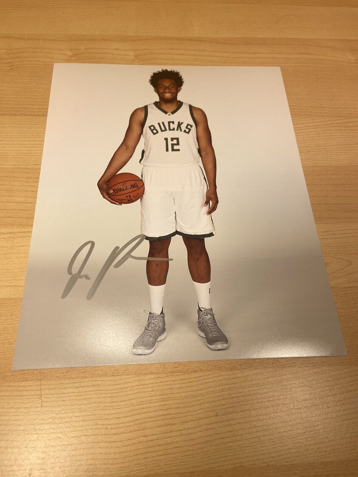 Jabari Parker Duke Milwaukee Bucks Kings Autographed Signed 8X10 Photo Poster painting W/COA