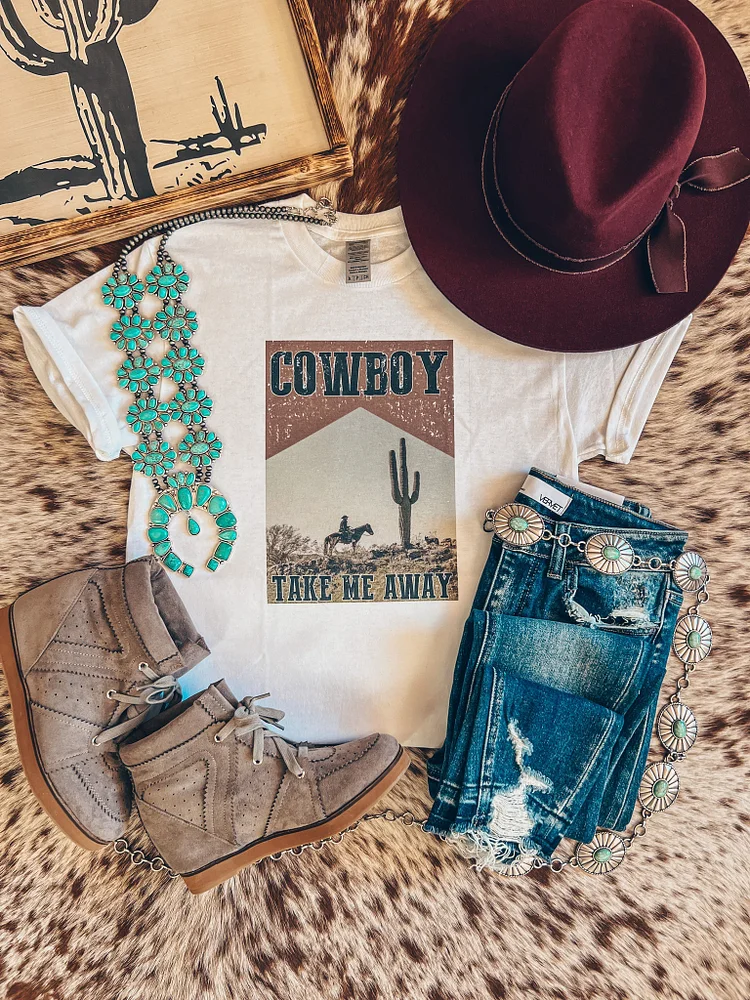 "Cowboys Take Me to the Desert" T-Shirt