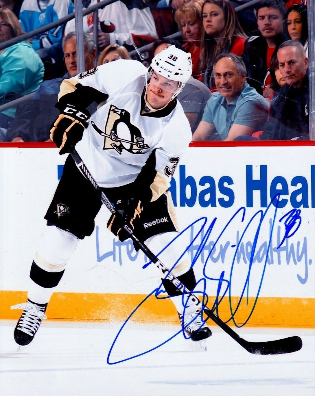 ZACH SILL autographed SIGNED PITTSBURGH PENGUINS 8X10 Photo Poster painting