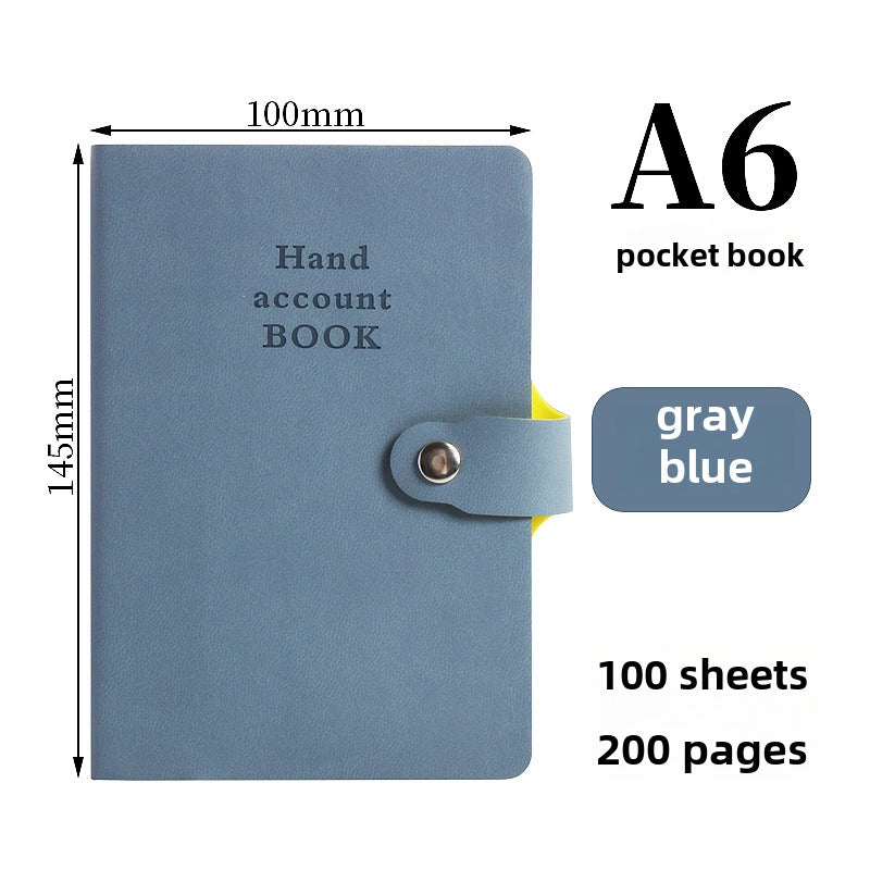 A7 Small Notebook Portable Notepad Students Carry Mini Pocket Pocket To Record Words