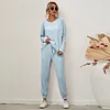 Women's Autumn Long Sleeve Pants Sports Two Piece Set