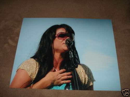 Shelly Fairchild Sexy Live Promo 8x10 Color Music Photo Poster painting