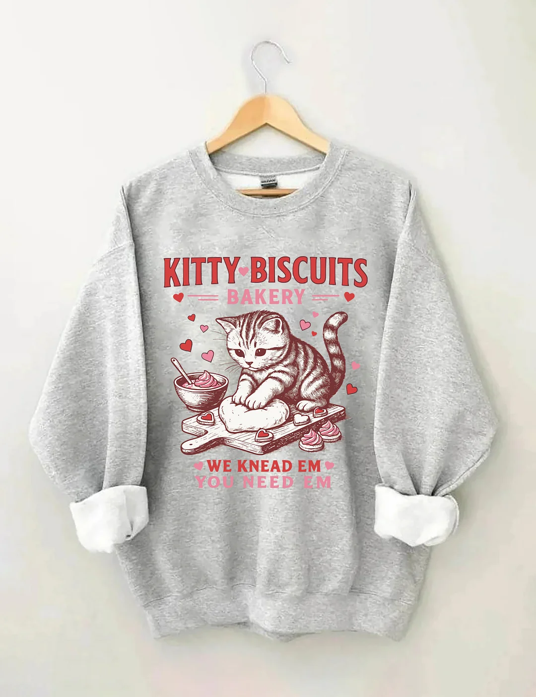 Kitty Biscuits Bakery Sweatshirt