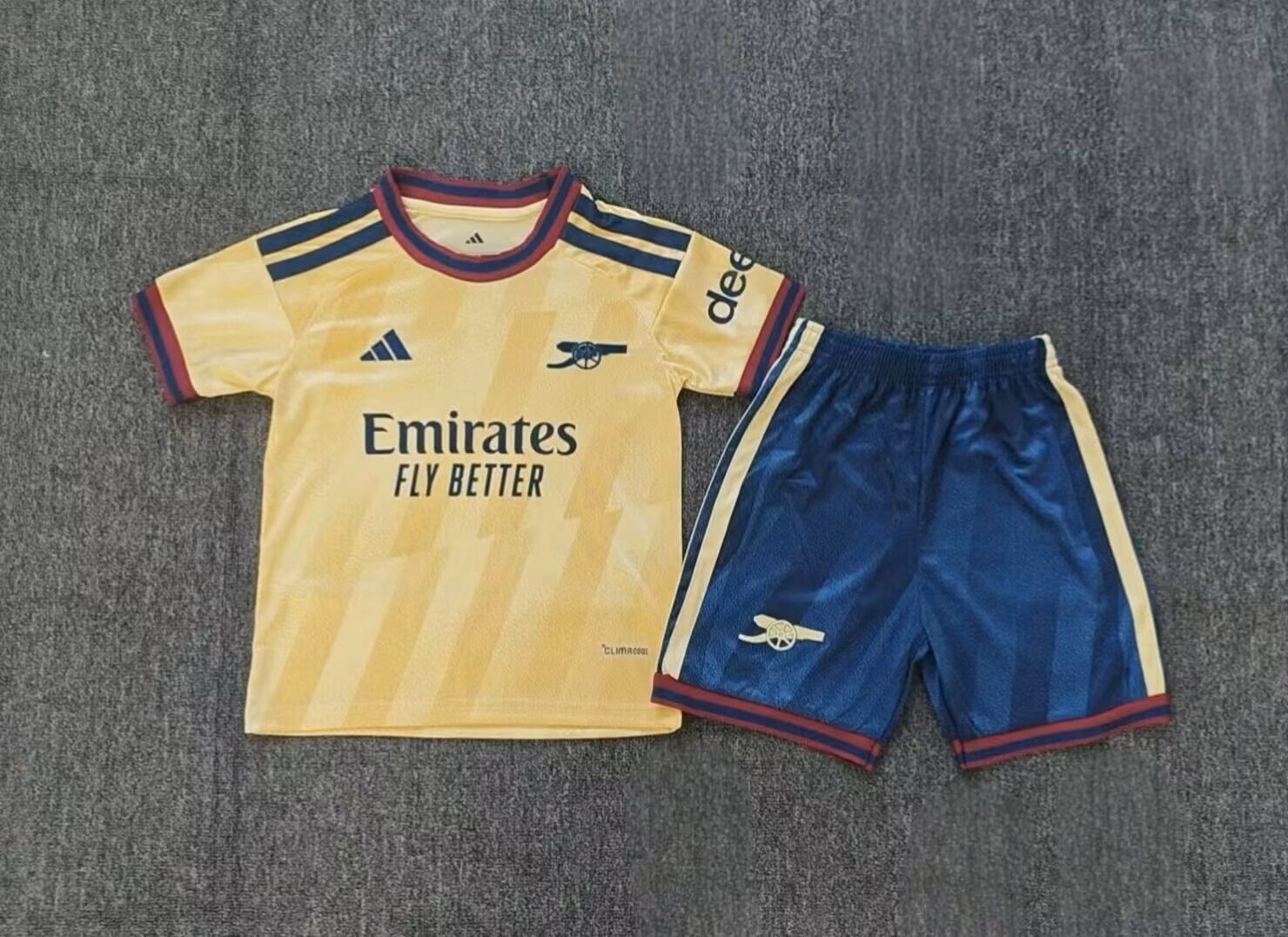 26/27 Arsenal Third Away Kids Kit Football Shirt Thai Quality