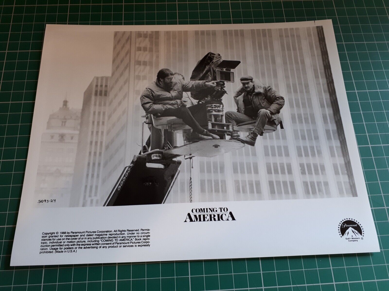 Coming to America original press Photo Poster paintinggraph Eddie Murphy James Earl Jones U