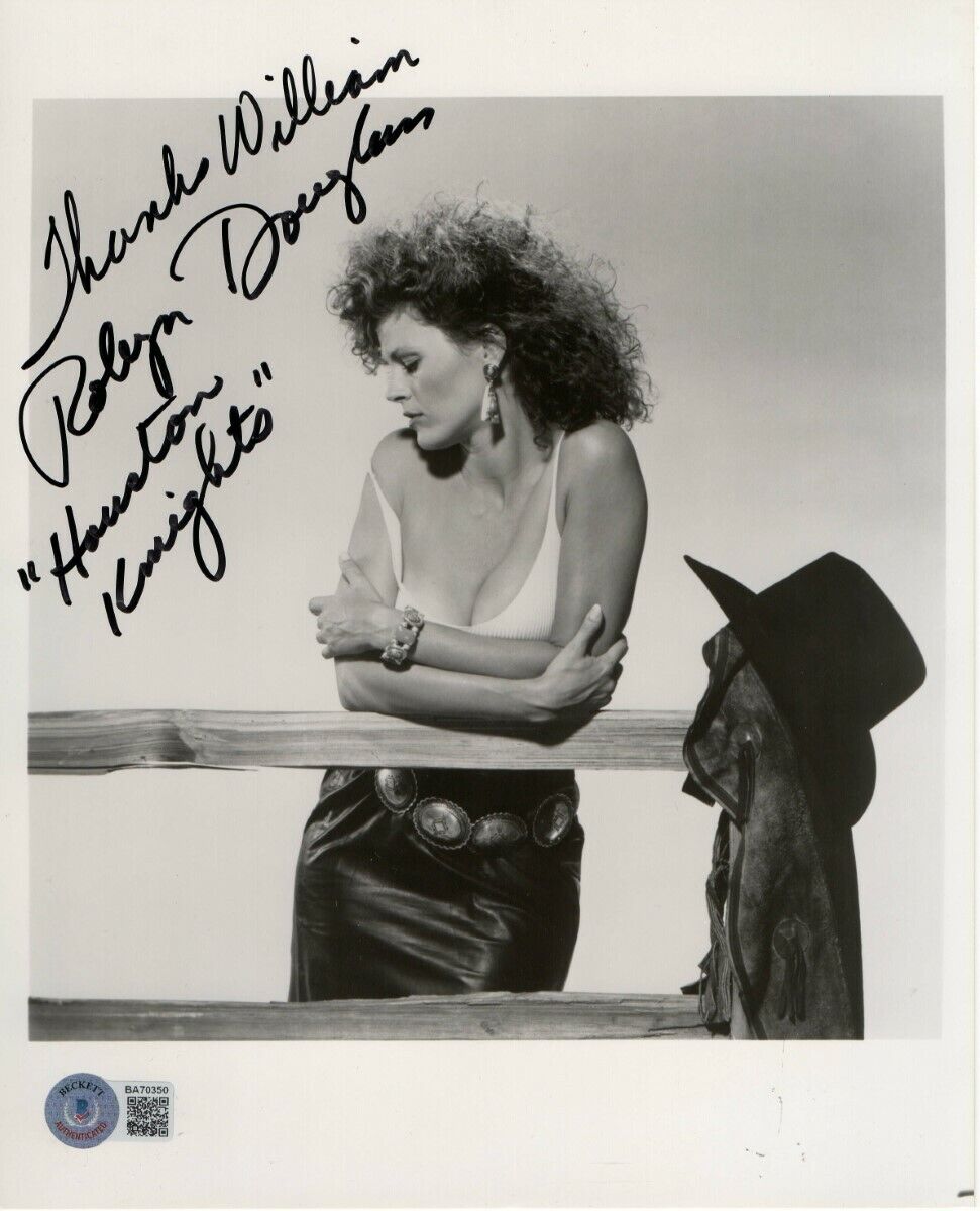 Robyn Douglass Signed Autographed 8X10 Photo Poster painting Houston Nights