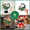Acryl Weihnachten Dinosaurier doppelseitig - 5d DIY Bastellampe
