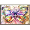 Colorful Butterfly | Full Round Diamond Painting Kits