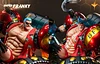 Franky with Kurosai/Black Rhino FR-U IV - ONE PIECE Resin Statue - DT-Studios [In Stock]