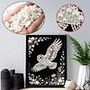 Diamond Painting-DIY Special Shaped Drill Pearl Painting Owl(30x40cm)