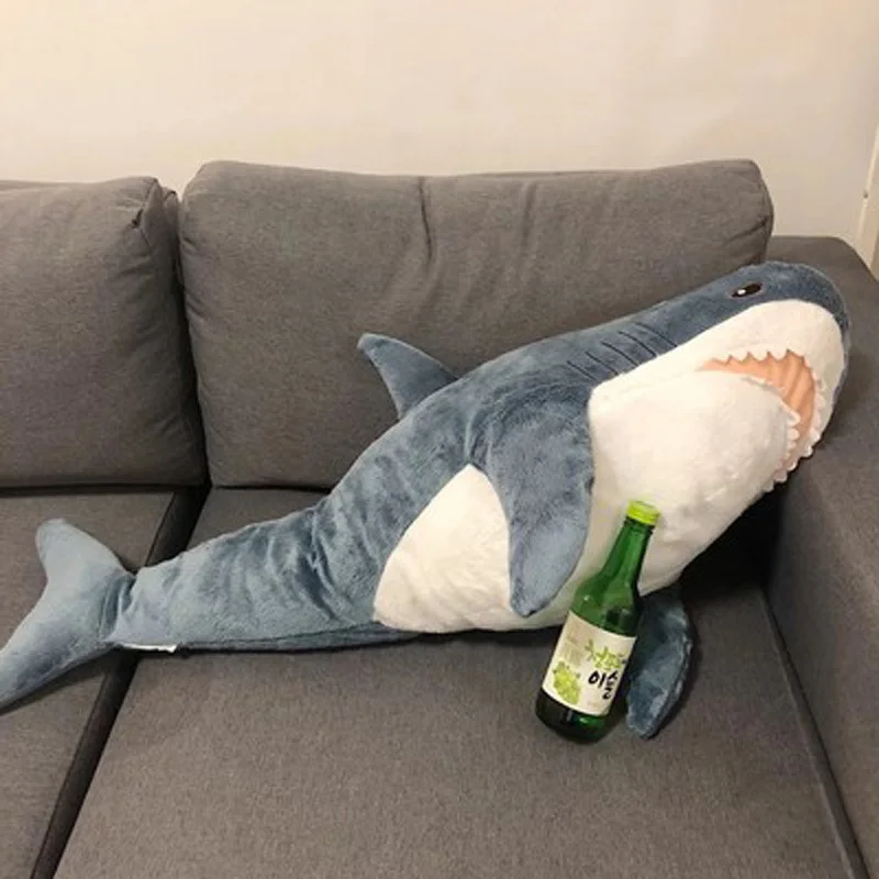 Shark pillow plush toy shark doll doll simulation sleeping doll sofa cushion