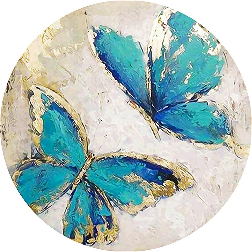 

Butterfly - Round Drill Diamond Painting - 40x40cm, 501 Original
