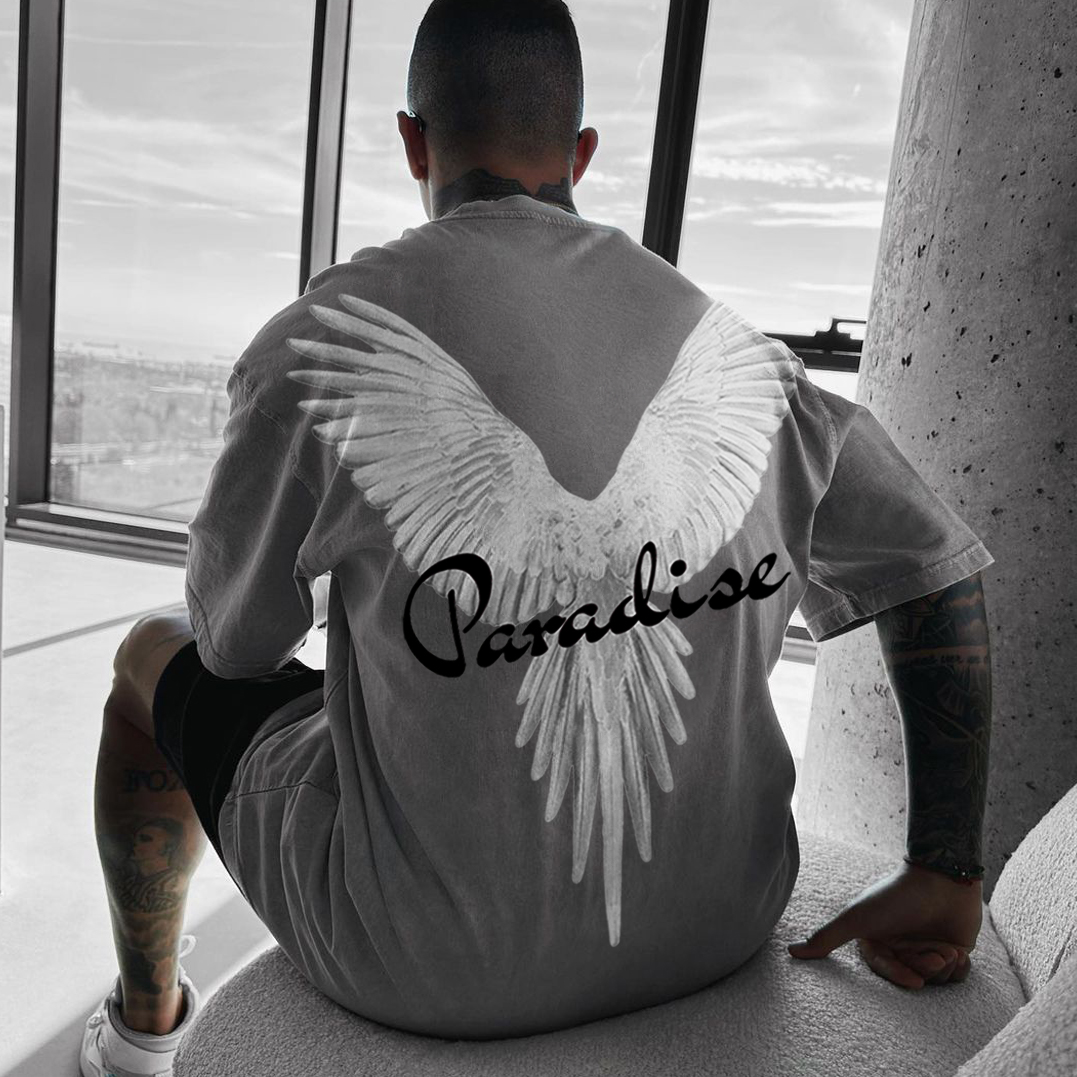 Oversize Parrot Retro Tee