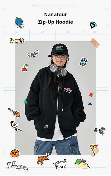 ナナツアー セブチ SEVENTEEN NANATOUR パーカー フーディー ナナツアー パーカー フーディ Lサイズ セブチ SEVENTEEN 新品未