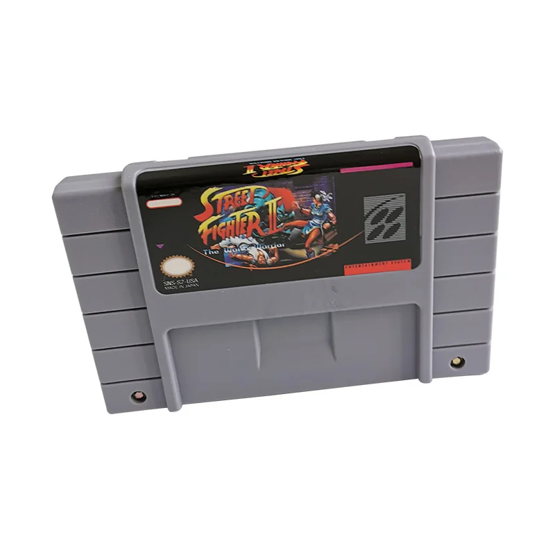 Street Fighter II: The World Warrior SNES For Super Nintendo Entertainment System - 16 Bit US Version Game Cartridge
