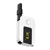 Portable Digital Alcohol Breath Tester 0.400% BAC Accuracy High-Precision Breathalyzer Fuel Cell Sensor Electrochemical Alcoholmeter for Outdoors Expressway Professional Use