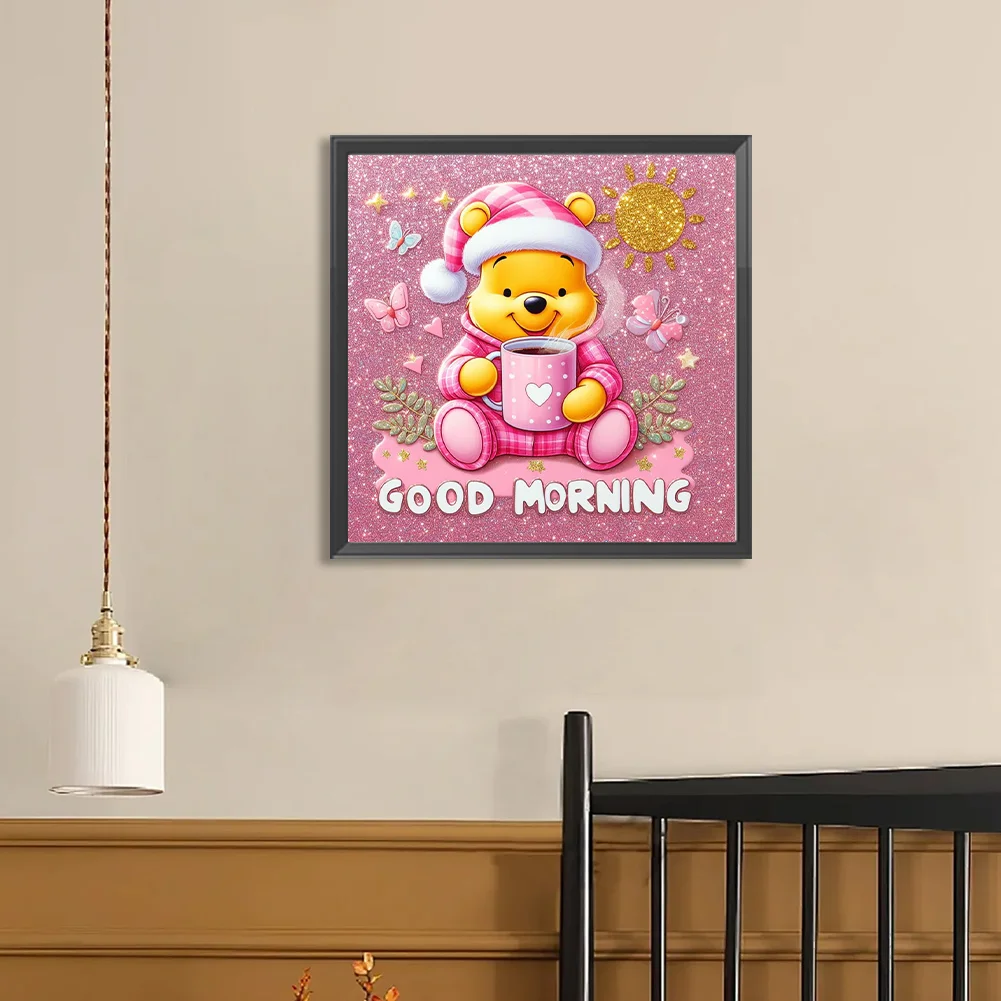 Diamond Painting - Full Round Drill - Winnie the Pooh(Canvas|40*40cm)