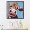 Diamond Painting-DIY Full Round Drill Cow
