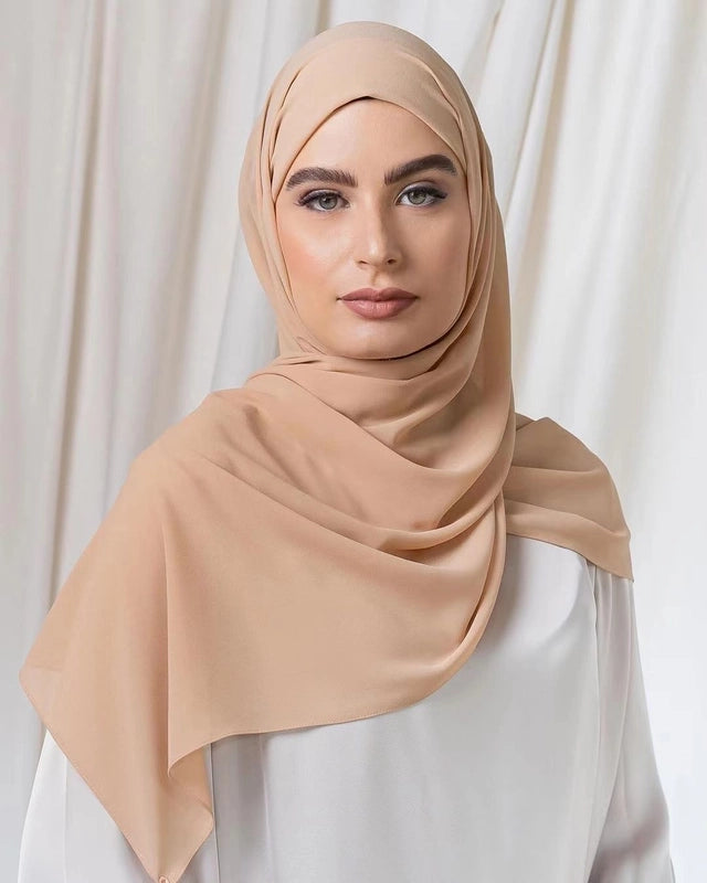 Unisex Basic Minimalist Solid Color Polyester Kerchief