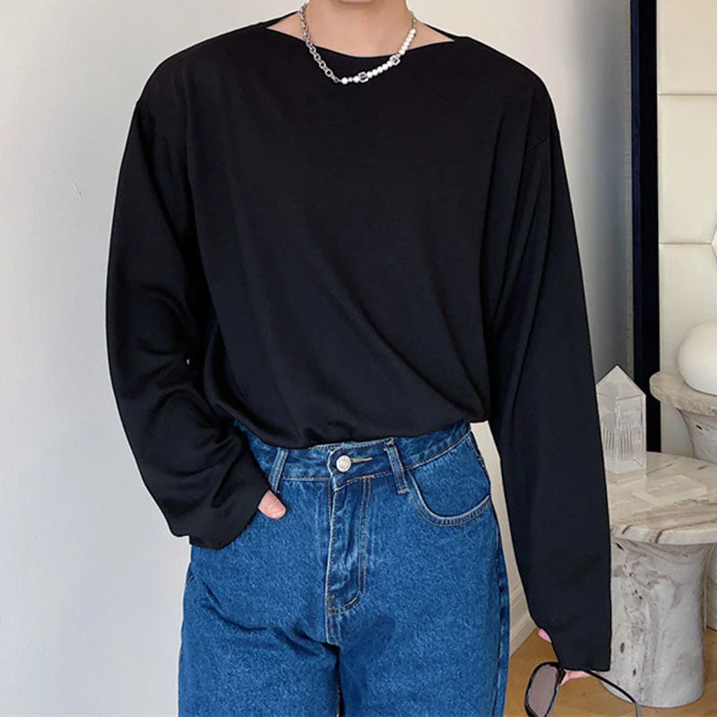 Aonga Long-sleeved Loose T-shirt