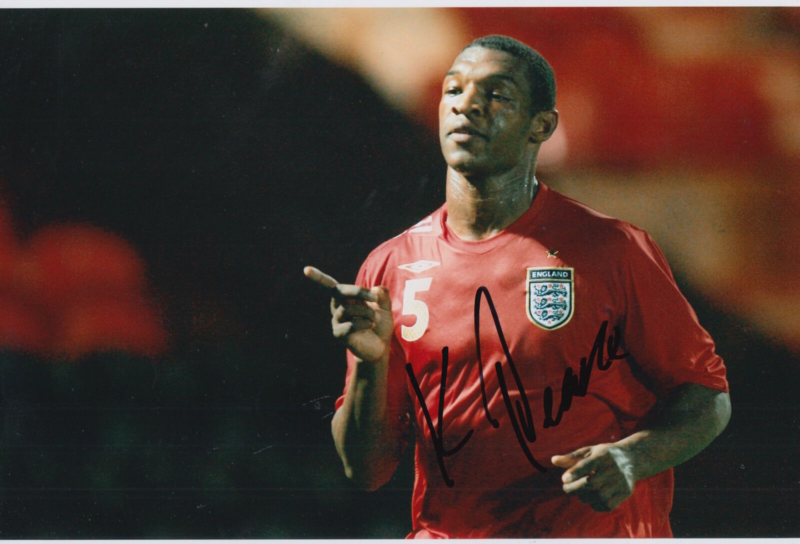 ENGLAND HAND SIGNED KRYSTIAN PEARCE 12X8 Photo Poster painting 2.