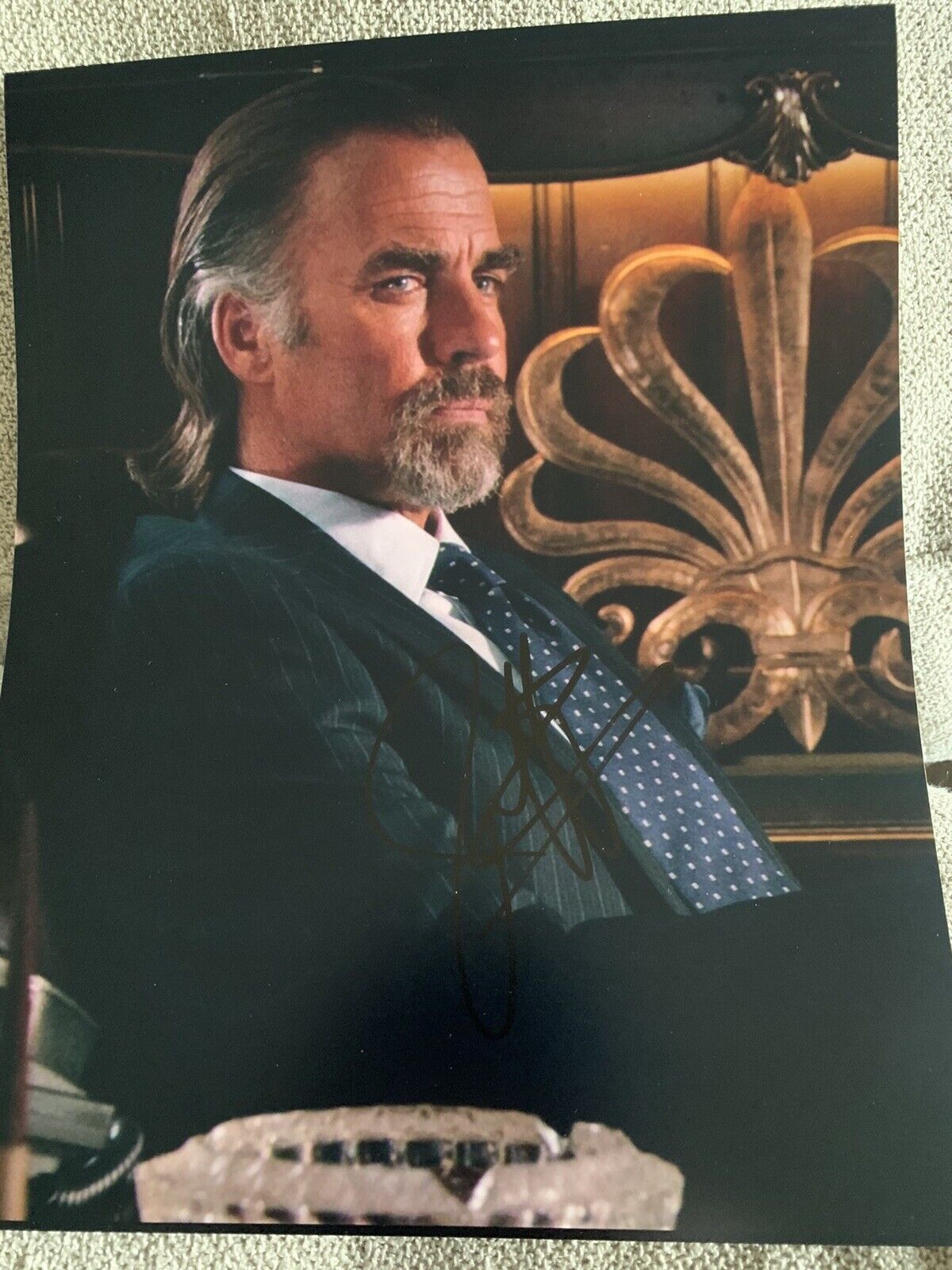 Jeff Fahey Signed Machete 10x8 Photo Poster painting