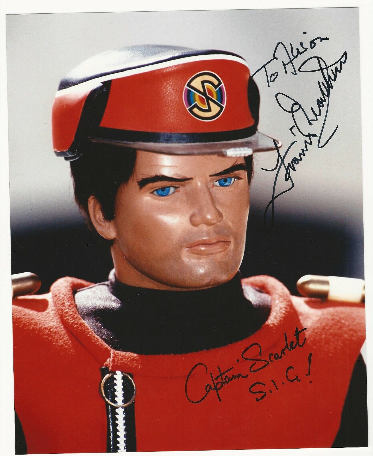 Francis Matthews Signed Autographed 8x10 Photo Poster painting Picture Captain Scarlet