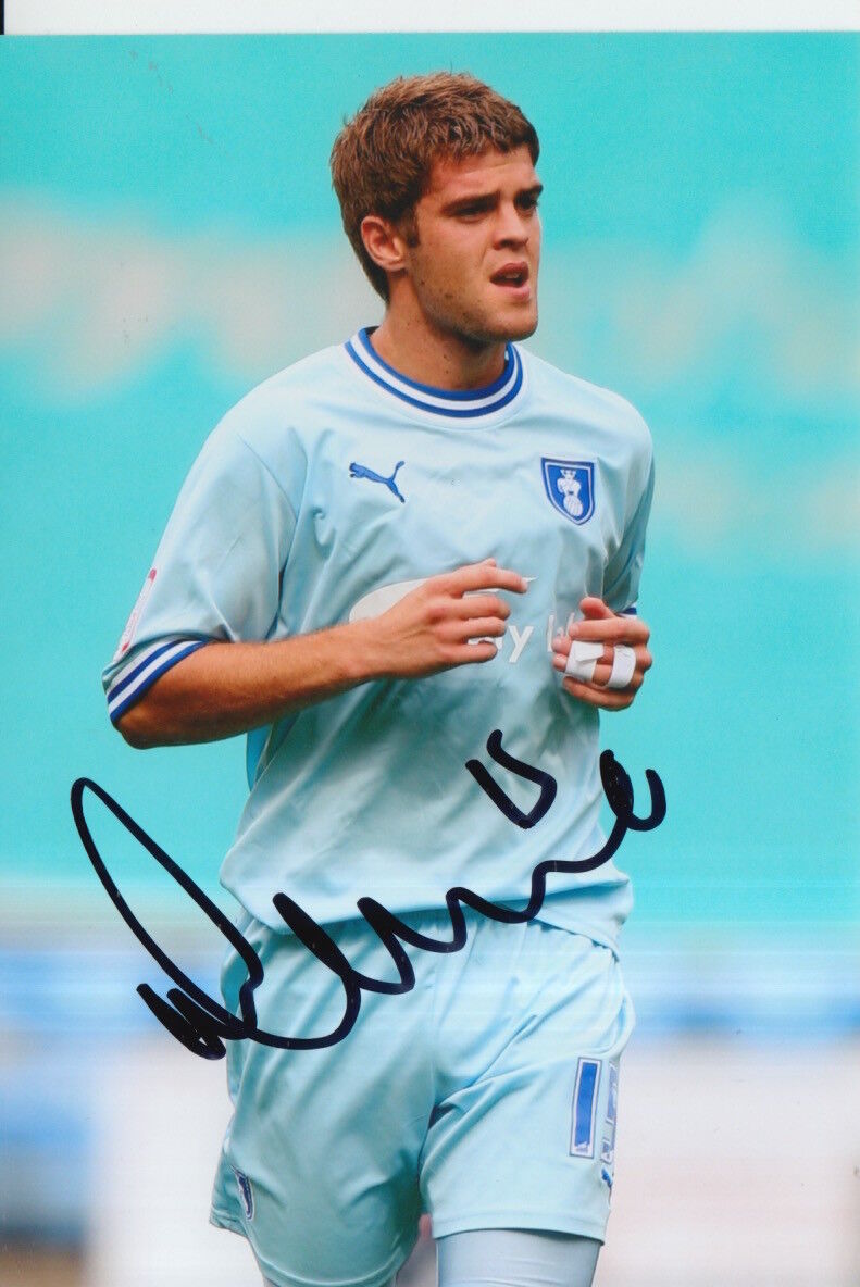COVENTRY CITY HAND SIGNED MARTIN CRANIE 6X4 Photo Poster painting 1.