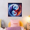 Tai Chi-Ice Fire Phoenix-11CT Stamped Cross Stitch 45*45cm/17.72*17.72in