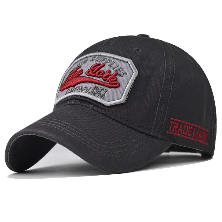 New York Embroidered Baseball Cap Washed Distressed Cap