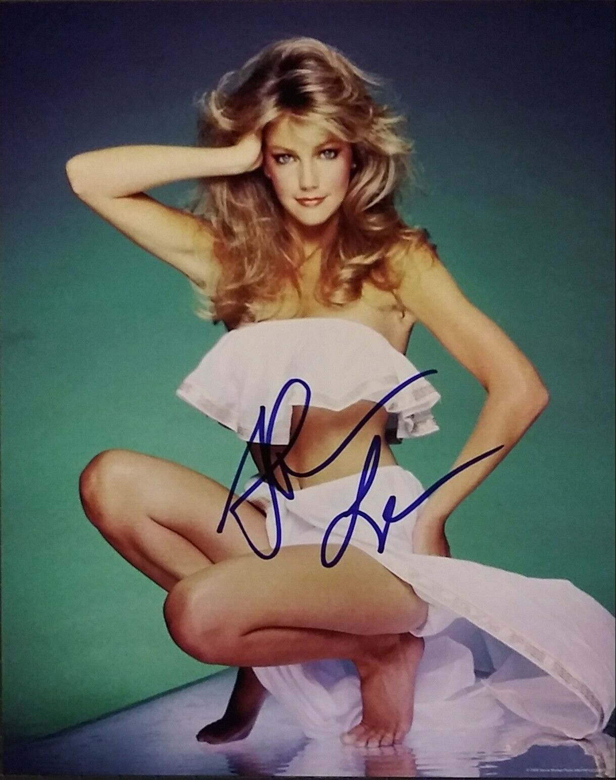 Heather Locklear signed 8x10