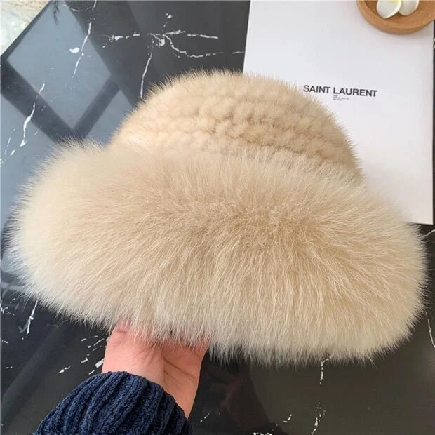 Fashion sweet and cute warm thick fisherman hat basin hat