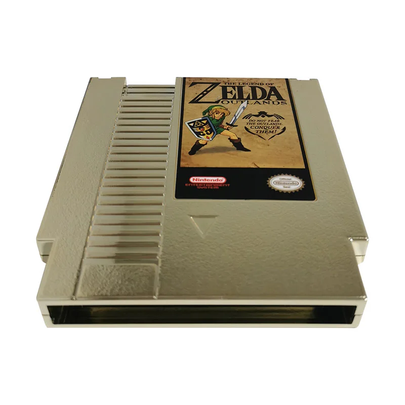 The Legend of Zelda: Outlands For Nintendo NES - 8 Bit Game Cartridge